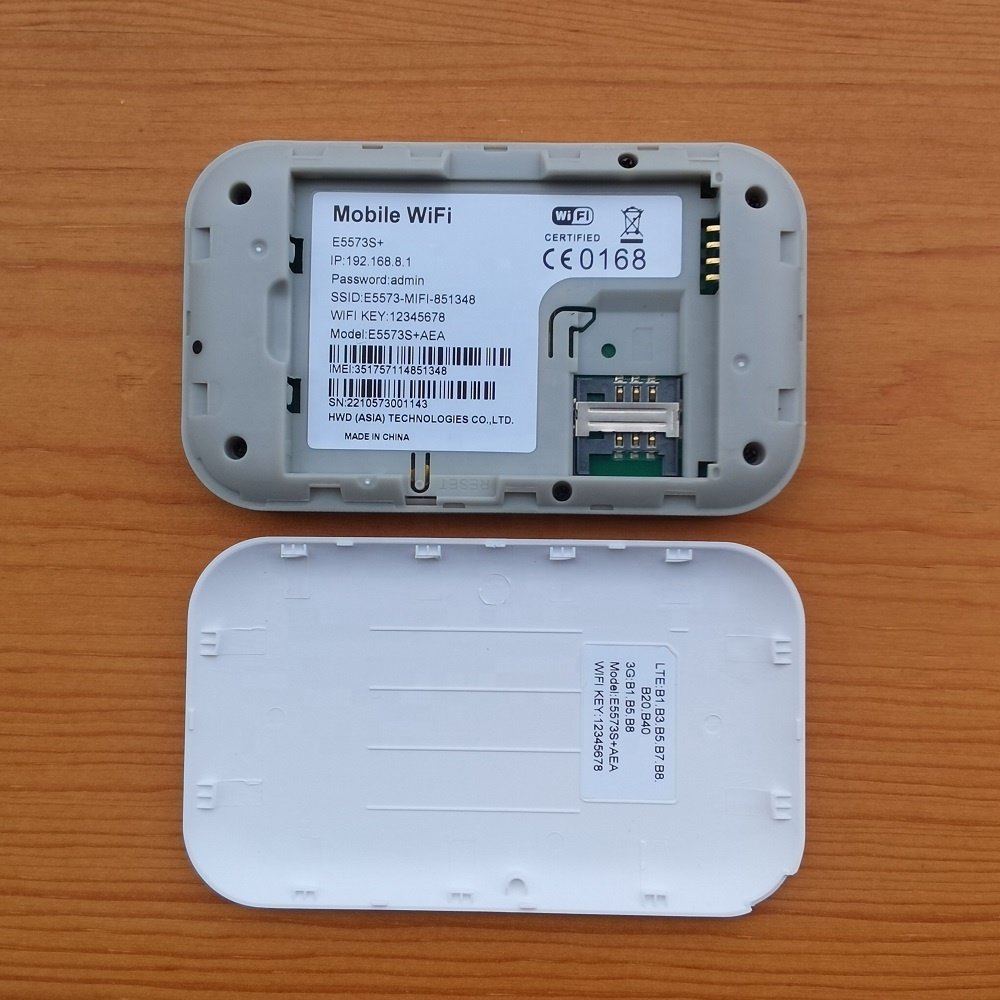 BOLT zong lsun E5573S 4G LTE pocket mini wifi E5573C cat4 Mobile Wireless router with 1500mAh battery and sim card slot
